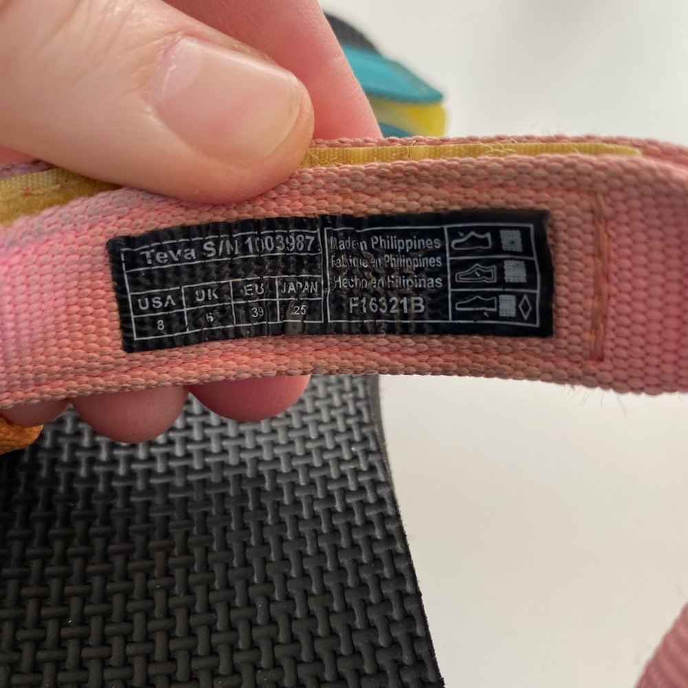 Teva Women's Colorful Strap Sandals - Picture 7 of 9